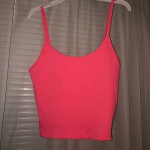 American Eagle Cropped Ribbed Cami